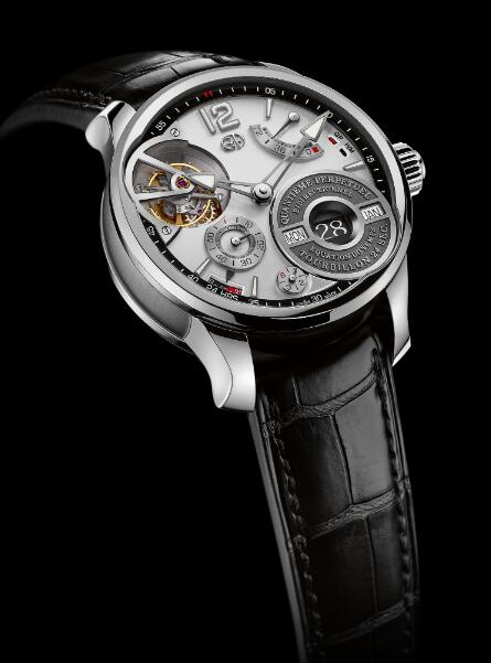 Replica Greubel Forsey Watch QP A Equation White Gold Rhodium-coloured gold dial Men